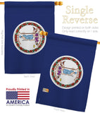 Virginia - States Americana Vertical Impressions Decorative Flags HG191547 Made In USA