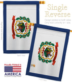 West Virginia - States Americana Vertical Impressions Decorative Flags HG191549 Made In USA