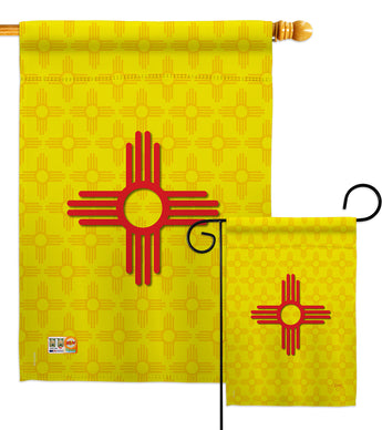 New Mexico - States Americana Vertical Impressions Decorative Flags HG108073 Made In USA