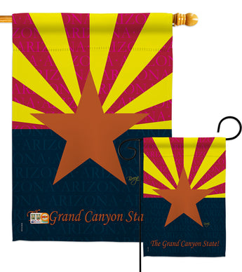 Arizona - States Americana Vertical Impressions Decorative Flags HG108079 Made In USA