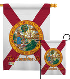 Florida - States Americana Vertical Impressions Decorative Flags HG108082 Made In USA