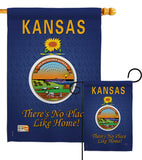 Kansas - States Americana Vertical Impressions Decorative Flags HG108132 Made In USA