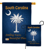 South Carolina - States Americana Vertical Impressions Decorative Flags HG108148 Made In USA