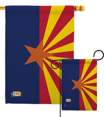 Arizona - States Americana Vertical Impressions Decorative Flags HG140503 Made In USA