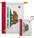 California - States Americana Vertical Impressions Decorative Flags HG140505 Made In USA