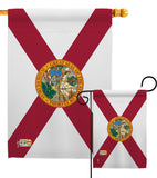 Florida - States Americana Vertical Impressions Decorative Flags HG140510 Made In USA