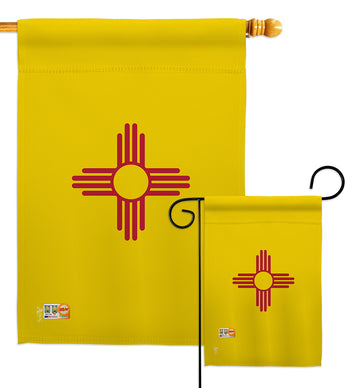 New Mexico - States Americana Vertical Impressions Decorative Flags HG140532 Made In USA