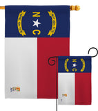 North Carolina - States Americana Vertical Impressions Decorative Flags HG140534 Made In USA