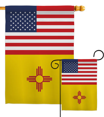 US New Mexico - States Americana Vertical Impressions Decorative Flags HG140786 Made In USA