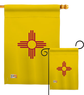 New Mexico - States Americana Vertical Impressions Decorative Flags HG191532 Made In USA