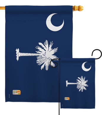 South Carolina - States Americana Vertical Impressions Decorative Flags HG191541 Made In USA