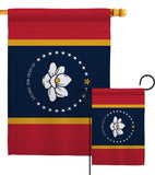 Mississippi - States Americana Vertical Impressions Decorative Flags HG192400 Made In USA