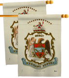 Coat of arms of Arkansas - States Americana Vertical Impressions Decorative Flags HG141209 Made In USA