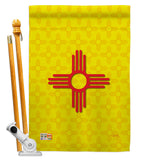 New Mexico - States Americana Vertical Impressions Decorative Flags HG108073 Made In USA