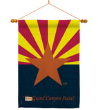 Arizona - States Americana Vertical Impressions Decorative Flags HG108079 Made In USA