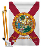 Florida - States Americana Vertical Impressions Decorative Flags HG108082 Made In USA