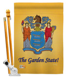 New Jersey - States Americana Vertical Impressions Decorative Flags HG108086 Made In USA