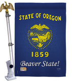 Oregon - States Americana Vertical Impressions Decorative Flags HG108109 Made In USA