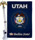 Utah - States Americana Vertical Impressions Decorative Flags HG108114 Made In USA