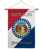 Missouri - States Americana Vertical Impressions Decorative Flags HG108129 Made In USA