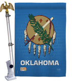 Oklahoma - States Americana Vertical Impressions Decorative Flags HG108131 Made In USA