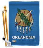 Oklahoma - States Americana Vertical Impressions Decorative Flags HG108131 Made In USA