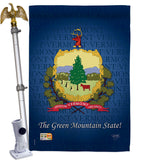 Vermont - States Americana Vertical Impressions Decorative Flags HG108134 Made In USA