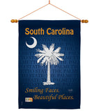 South Carolina - States Americana Vertical Impressions Decorative Flags HG108148 Made In USA