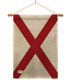 Alabama - States Americana Vertical Impressions Decorative Flags HG140501 Made In USA
