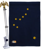 Alaska - States Americana Vertical Impressions Decorative Flags HG140502 Made In USA