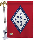 Arkansas - States Americana Vertical Impressions Decorative Flags HG140504 Made In USA