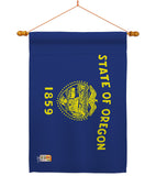 Oregon - States Americana Vertical Impressions Decorative Flags HG140538 Made In USA