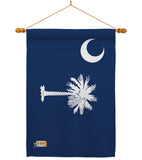 South Carolina - States Americana Vertical Impressions Decorative Flags HG140541 Made In USA