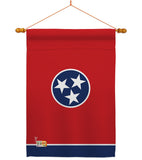 Tennessee - States Americana Vertical Impressions Decorative Flags HG140543 Made In USA