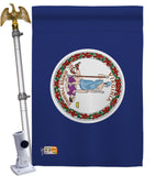 Virginia - States Americana Vertical Impressions Decorative Flags HG140547 Made In USA