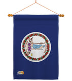 Virginia - States Americana Vertical Impressions Decorative Flags HG140547 Made In USA