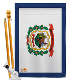 West Virginia - States Americana Vertical Impressions Decorative Flags HG140549 Made In USA