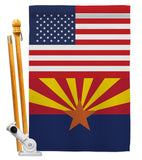 US Arizona - States Americana Vertical Impressions Decorative Flags HG140753 Made In USA