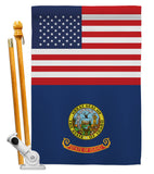 US Idaho - States Americana Vertical Impressions Decorative Flags HG140763 Made In USA