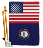 US Kentucky - States Americana Vertical Impressions Decorative Flags HG140768 Made In USA