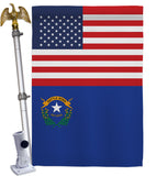 US Nevada - States Americana Vertical Impressions Decorative Flags HG140781 Made In USA