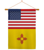 US New Mexico - States Americana Vertical Impressions Decorative Flags HG140786 Made In USA