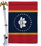Mississippi - States Americana Vertical Impressions Decorative Flags HG140907 Made In USA