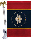 Mississippi - States Americana Vertical Impressions Decorative Flags HG140907 Made In USA