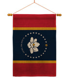 Mississippi - States Americana Vertical Impressions Decorative Flags HG140907 Made In USA