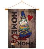 State New Hampshire Home Sweet Home - States Americana Vertical Impressions Decorative Flags HG191152 Made In USA