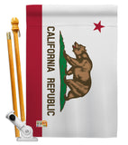 California - States Americana Vertical Impressions Decorative Flags HG191505 Made In USA