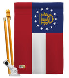 Georgia - States Americana Vertical Impressions Decorative Flags HG191511 Made In USA