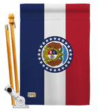 Missouri - States Americana Vertical Impressions Decorative Flags HG191526 Made In USA