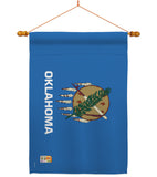 Oklahoma - States Americana Vertical Impressions Decorative Flags HG191537 Made In USA